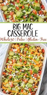 Big Mac Casserole Whole30 Paleo Gluten Free Whole Kitchen Sink In 2020 Beef Casserole Recipes Paleo Recipes Dinner Beef Recipes For Dinner