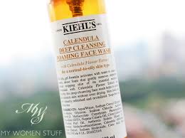 Calendula is a flower that has also been used as a medicinal herb for centuries because of its soothing to use the calendula deep cleansing foaming face wash, dampen face and hands with warm water, apply the cleanser into hands and mix to create a. Review Kiehl S Calendula Deep Cleansing Foaming Face Wash