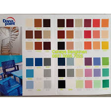 Katalog warna cat danagloss pdf. Brosur Danapaint Penggambar