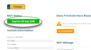When Is My Mot Due By Registration - Rapid Car Check