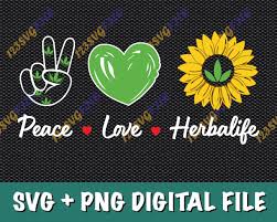 Download Peace Love Sunshine Herbalife Svg Png Eps Dxf Cricut Cameo File Silhouette Art 123svgfile