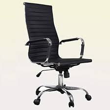 Black Leather Office Chair With High Back Luxury Office Chair Task Chair With Castors Coming Leather Office Chair Black Leather Office Chair Black Office Chair