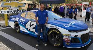 Kyle busch, kevin harvick and martin truex jr. Kyle Larson Credit One Bank Expand Sponsorship Nascar Com