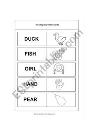 Find famous film titles, phrases and more! English Worksheets Four Letter Words