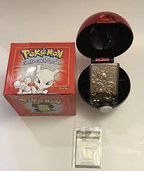 You'd be lucky to have that money 54.5k views Amazon Com Pokemon 23k Gold Plated Trading Card Limited Edition Mewtwo Toys Games