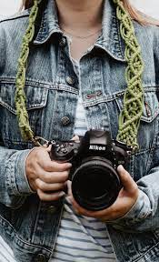 Macrame Camera Strap Green Boho Photography Strap For Etsy Diy Camera Strap Boho Photography Camera Strap