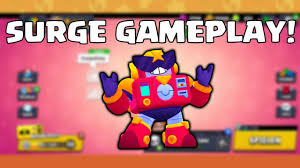 Surge is a fighter brawler who shoots juice of justice and transforms into different forms with his super. surge's rankings in recent tier lists. New Brawler Surge Gameplay Youtube