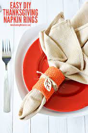 Maybe you would like to learn more about one of these? Easy Diy Thanksgiving Napkin Rings Tutorial