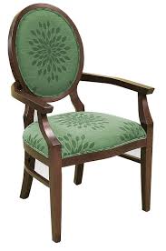 When a design become truly iconic. Fine Dining Series Classic Wood Arm Chair W Upholstered Seat And Rounded Back
