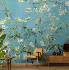Maybe you would like to learn more about one of these? Almond Blossom By Van Gogh Wallpaper Peel And Stick Vintage Etsy