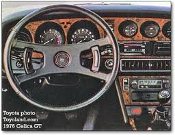 1976 Celica Gt Interior Toyota Celica Toyota Celica 1977 Toyota