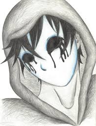 Eyeless Jack By Paranoia Chan On Deviantart Creepy Drawings Scary Drawings Anime Drawings Sketches