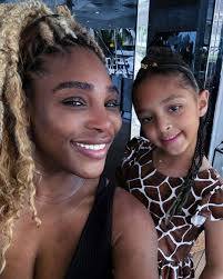 Serena Williams with her beautiful daughter ❤️