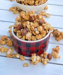 Crunchy Buttery Caramel Popcorn Recipe No Corn Syrup Recipe Popcorn Recipes Caramel Corn Recipes Caramel Corn