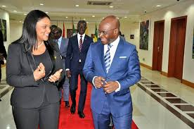 Le site officiel de la diplomatie maroc par le ministère des affaires étagères et de la coopération internationale : Fructueux Echanges Entre Le Ministre Des Affaires Etrangeres Et De La Cooperation M Aurelien Agbenonci Et Son Homologue Bissau Guineenne Mme Suzi Carla Barboza Les Relations Entre Le Benin Et La Guinee Bissau