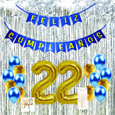 Pack Basico Decoracion Cumpleanos Plata Y Azul 2x1mtrs A Domicilio Cornershop By Uber Peru