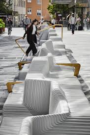 Gallery Of 10 Innovative Outdoor Benches Shaping Public Spaces 10 Landscape And Urbanism Architecture Urban Furniture Design Public Space Design