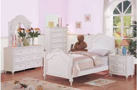 Jerome S Crystal Girls Bedroom Set Twin Bed Dresser W Mirror Nightstan White Bedroom Furniture Girl Girls Bedroom Furniture Sets Interior Decoration Bedroom