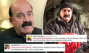 Willie Thorne missed the point' Viewers blast star for hotel stay during  homeless task
