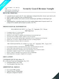 Maybe you would like to learn more about one of these? Private Security Guard Resume August 2021