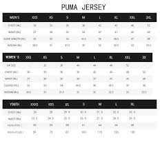 Size Chart Soccer Jerseys Fan Gears The Official Soccer