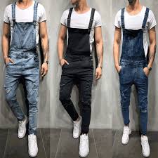 This is one of the best ways to accentuate your bottom and hips. Aliexpress Men S Denim Overalls Sling Pants Men S Foreign Trade Jeans New Style Pants Korean One Piece Pants Trend Zoppah Com Zoppah Online