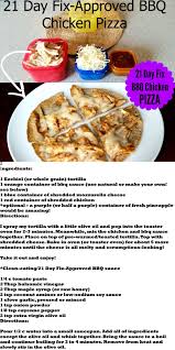 21 Day Fix Approved Bbq Chicken Pizza Bbq Chicken Pizza Food Experiments 21 Day Fix Meals