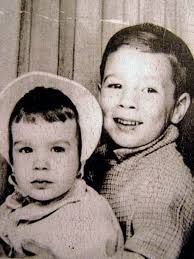 Picture of store owners in Farmersburg circa 1960?