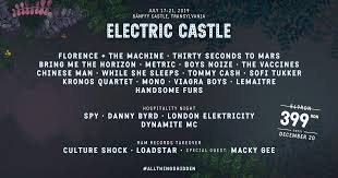 Electric castle 1 месяц назад. Electric Castle 2019 Tickets Line Up Timetable Info