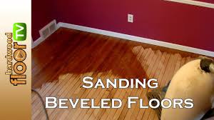 The average cost to sand, restain, and refinish wood floors is $2 to $7 per square foot. Refinishing Beveled Hardwood Floors Sanding Prefinished Youtube