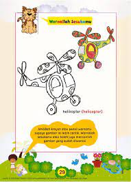 Nah, rasa senangnya ini bisa dimanfaatkan sebagai sarana belajar dengan. Ebook Super Calistung Mulai Usia Tk Mewarnai Gambar Helikopter 38 Ebook Anak