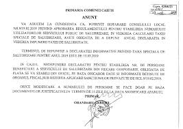 • elaborarea unui text coerent privitor la importanţa vegetaţiei ca factor de mediu; Anunt De Interes Public Primaria Caiuti