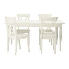 Ingatorp Ingolf Table And 4 Chairs White Ikea Ikea Dining Ikea Dining Table Dining Table Chairs