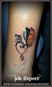 Heart With Butterfly Tattoo Done By Raj Yadav Infinity Butterfly Tattoo 3d Butterfly Tattoo Butterfly Tattoo