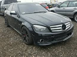 Salvage 2008 Mercedes Benz C63 Amg Sedan For Sale Clean Title Mercedes Benz C63 Mercedes Benz C63 Amg Mercedes