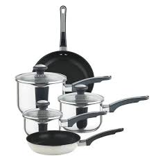 Prestige Prestige Everyday Straining 5 Piece Stainless Steel Induction Non Stick Pots And Pans Set Wayfair Co Uk Cookware Set Stainless Steel Cookware Set Stainless Steel Pans