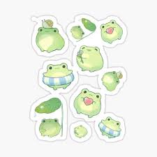 High quality laptop stickers by independent artists and designers from around the world. Kawaii Frog Heart Gifts Merchandise Redbubble