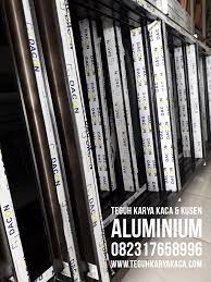 Tidak hanya digunakan pada gedung, kantor atau rumah sakit saja, kusen aluminium ini semakin banyak pula digunakan untuk rumah tinggal. Jenis Kusen Aluminium Model Kusen Aluminium Pintu Alumunium Jendela Alumunium Pintu Dan Jendela Minimalis 0823 1765 8996 Dacor Aluminium Golf Clubs