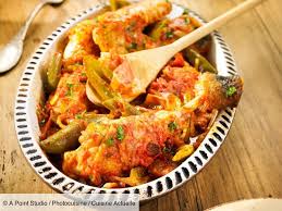 Poulet Basquaise Au Cookeo Recettes Recette Recette Poulet Recette Poulet Basquaise Recettes De Cuisine