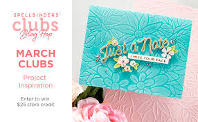 Spellbinders March 2022 Clubs Blog Hop & Giveaway » Amazing Paper Grace