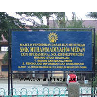 1,293 likes · 4 talking about this · 451 were here. Lowongan Kerja Smk Muhammadiyah 04 Medan Loker Anak Medan