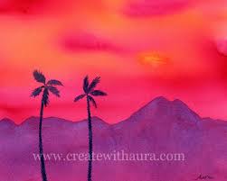 The special challenge in painting the arid landscape of the desert is the luminous quality of light, the radiance of color shimmering through … Painting A Bold Desert Sunset In Watercolor Create With Aura