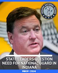 State leaders question the need for the National Guard to patrol downtown  Indianapolis. Read their reactions here:  https://fox59.com/news/politics/leaders-question-the-role-the-national-guard-would-play-in-indy/