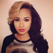 10 two tone hairstyles you must love pretty designs hair looks weave styles bandana headband curly