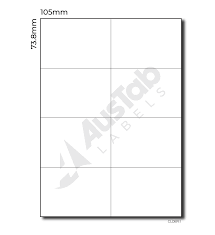 Select a label template when you create a new document. 8 Labels Per Page Removable Cl08r 1 Austab Labels