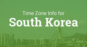 South korea have one time zone *1, current local time is (in moment when this page is generated): Time Zones In South Korea