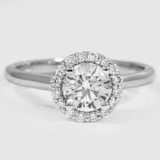 Brilliant Earth Rose Gold Halo Diamond Ring Rose Gold Halo Engagement Ring Halo Diamond Ring Set