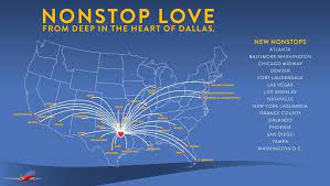 Flexible with your travel dates? Southwest Announces 15 Long Routes From Dallas Love Field