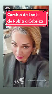 Este es un cambio total de look!!!, De rubia a cobriza con cubrimiento de  cana. y corte de cabello. estamos en mi salón de belleza sucursal San Pedro  Garza García. #UnlimitedHPInk #belleza #beauty ...