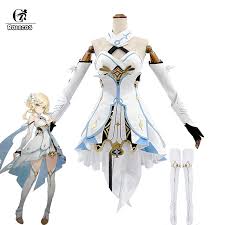 • genshin impact aether and lumine. Rolecos Genshin Impact Cosplay Costume Traveler Lumine Cosplay Costume Women White Costume Halloween Shopee Philippines